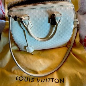 Authentic Louis Vuitton Speedy Cube satchel bag